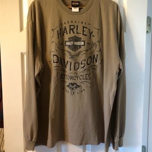 Long Sleeve Harley Davidson T-shirt